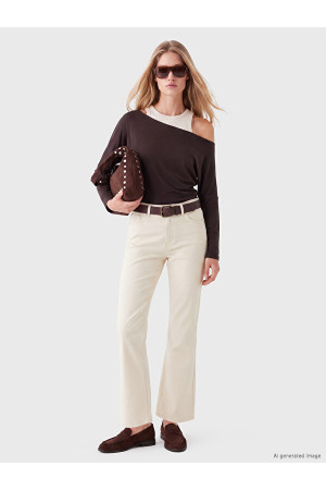 LCW Jeans Crop Flare Kadın Jean Pantolon