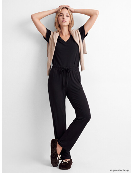 LCW DREAM Beli Lastikli Kadın Pijama Altı LCW DREAM Beli Lastikli Kadın Pijama Altı