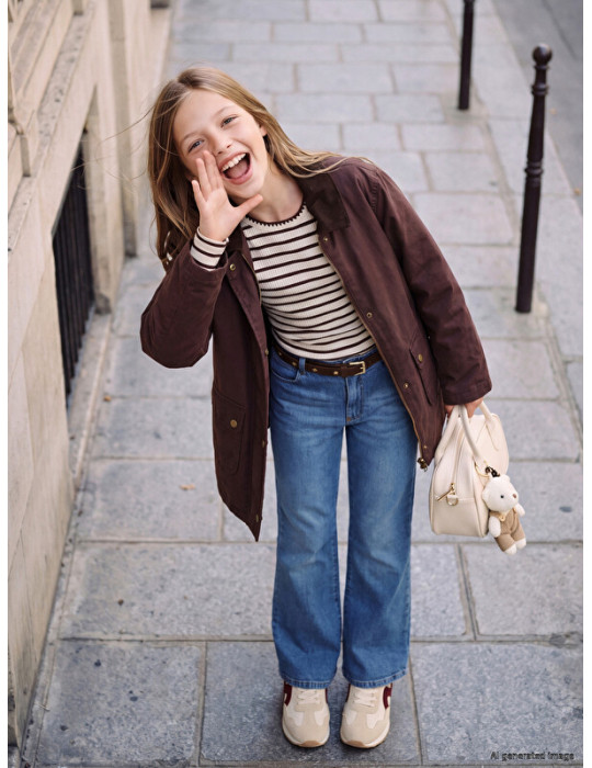LCW Kids İspanyol Paça Kız Çocuk Jean Pantolon LCW Kids İspanyol Paça Kız Çocuk Jean Pantolon