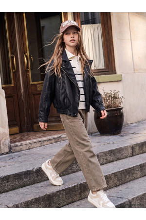 LCW Kids Barrel Fit Kız Çocuk Jean Pantolon