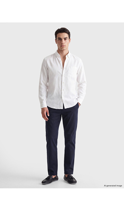 LCWAIKIKI Classic Regular Fit Gabardin Erkek Chino Pantolon