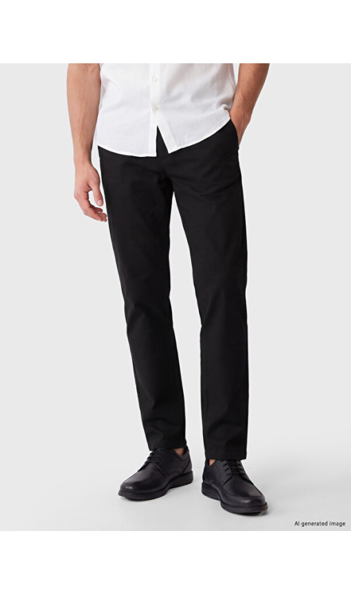LCWAIKIKI Classic Regular Fit Gabardin Erkek Chino Pantolon