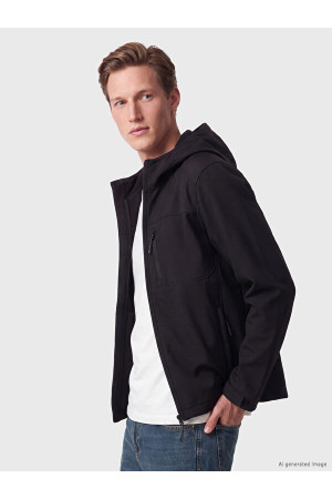 LCWAIKIKI Classic Regular Fit Kapüşonlu Erkek Mont