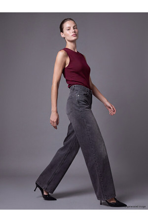 LCWAIKIKI Classic Wideleg Kadın Jean Pantolon
