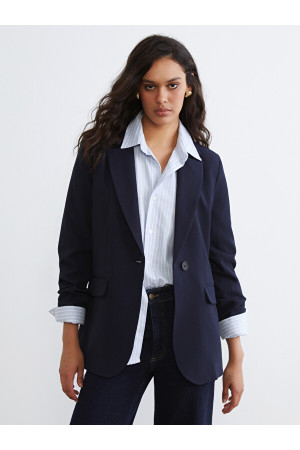 LCW Vision Krep Kadın Blazer Ceket