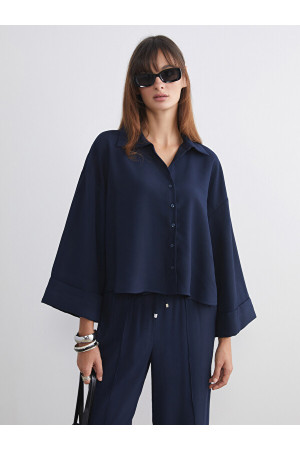 LCW Vision Oversize Kadın Gömlek